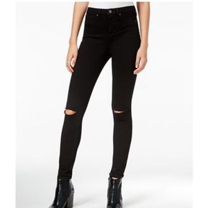 William Rast Black Skinny Jeans